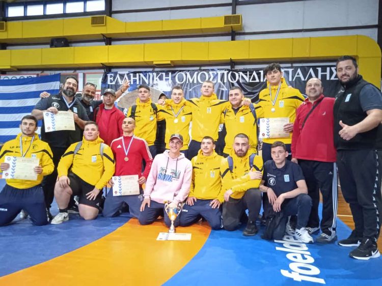 3ος ο Αρχέλαος Κατερίνης στο Πανελλήνιο Πρωτάθλημα Ελληνορωμαϊκής Πάλης Εφήβων. 3ος ο Αρχέλαος Κατερίνης στο Πανελλήνιο Πρωτάθλημα Ελληνορωμαϊκής Πάλης Εφήβων.