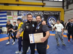 3ος ο Αρχέλαος Κατερίνης στο Πανελλήνιο Πρωτάθλημα Ελληνορωμαϊκής Πάλης Εφήβων. 3ος ο Αρχέλαος Κατερίνης στο Πανελλήνιο Πρωτάθλημα Ελληνορωμαϊκής Πάλης Εφήβων.