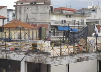 Δήμος Κατερίνης: Με ταχείς ρυθμούς οι παρεμβάσεις στο δημοτικό κτίριο & στο αίθριο της δημοτικής αγοράς