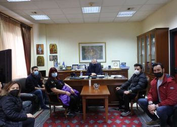 Επιμελητήριο Πιερίας: Συνάντηση του Ηλία Χατζηχριστοδούλου με την Ένωση Καταστηματαρχών Κουρέων Κομμωτών Ν. Πιερίας