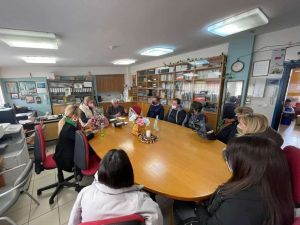 Επίσκεψη της Αντιπεριφερειάρχη Πιερίας στο Δημοτικό Σχολείο της Βροντούς