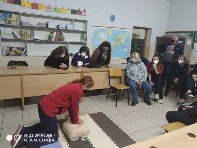Παρουσίαση Α΄ Βοηθειών από τη Διασωστική Ομάδα Πιερίας