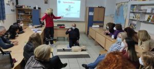 Παρουσίαση Α΄ Βοηθειών από τη Διασωστική Ομάδα Πιερίας