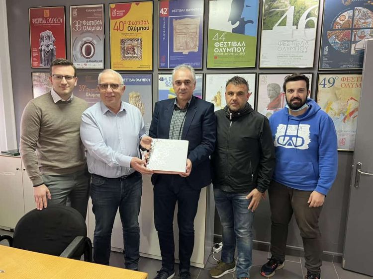 Συνάντηση Φεστιβάλ Ολύμπου με την Ένωση Τουριστικών Πρακτόρων Συνάντηση Φεστιβάλ Ολύμπου με την Ένωση Τουριστικών Πρακτόρων