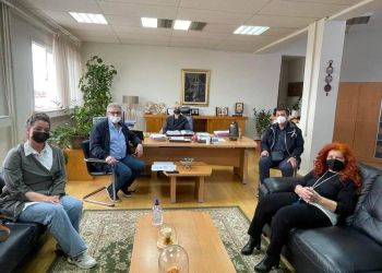 Συνάντηση της Αντιπεριφερειάρχη Π.Ε. Πιερίας με το Σύλλογο Ενοικιαζομένων Δωματίων Ν. Πόρων “Ξένιος Ζευς” Συνάντηση της Αντιπεριφερειάρχη Π.Ε. Πιερίας με το Σύλλογο Ενοικιαζομένων Δωματίων Ν. Πόρων “Ξένιος Ζευς”