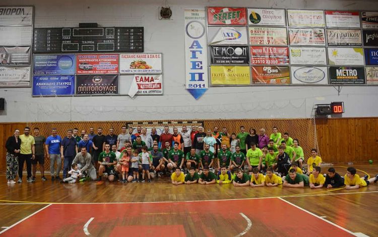 Αρχέλαος Κατερίνης – Χάντμπολ: Τίμησε τον Σωκράτη Σκούφα