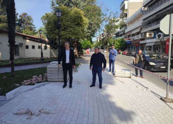 Κατερίνη: Ασφαλτοστρώσεις και παρεμβάσεις βελτίωσης οδών και πεζοδρομίων