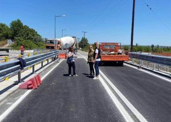 Σε κυκλοφορία η γέφυρα Ουρλιά