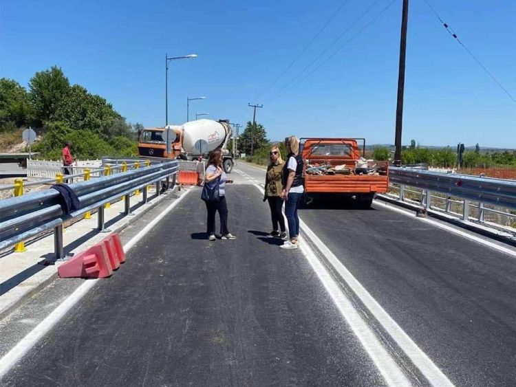 Σε κυκλοφορία η γέφυρα Ορλιά Σε κυκλοφορία η γέφυρα Ουρλιά