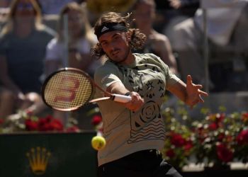 Τσιτσιπάς: Το μεσημέρι της Δευτέρας ο αγώνας του με τον Ρούνε για το Roland Garros