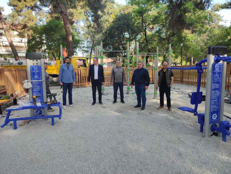 Δήμος Κατερίνης – ΔΕΔΑ: Το πρώτο υπαίθριο γυμναστήριο στο Δημοτικό Πάρκο