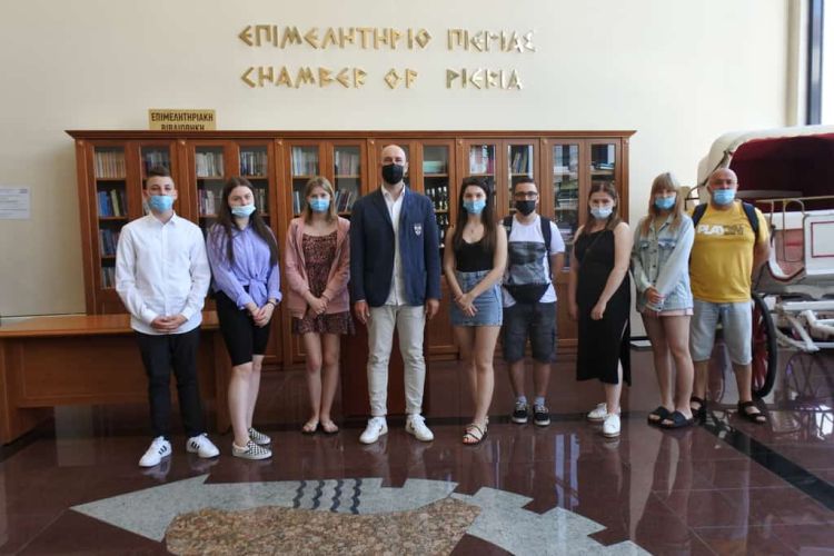 Επιμελητήριο Πιερίας: Επίσκεψη Πολωνών μαθητών από την πόλη Tosice