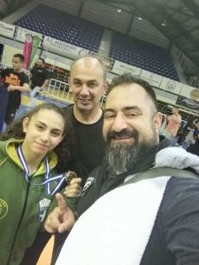 Χρυσή Πρωταθλήτρια η Πανκορασίδα Ιωάννα Ξενίδου του Αρχέλαου Κατερίνης στο Πανελλήνιο Πρωτάθλημα Πάλης