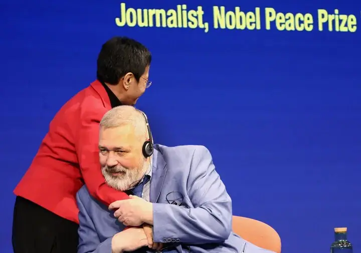 Ρώσος δημοσιογράφος κάτοχος Νόμπελ: Πιθανή η χρήση πυρηνικών στην Ουκρανία - Θα σήμανε το τέλος της ανθρωπότητας Ρώσος δημοσιογράφος κάτοχος Νόμπελ: Πιθανή η χρήση πυρηνικών στην Ουκρανία – Θα σήμανε το τέλος της ανθρωπότητας