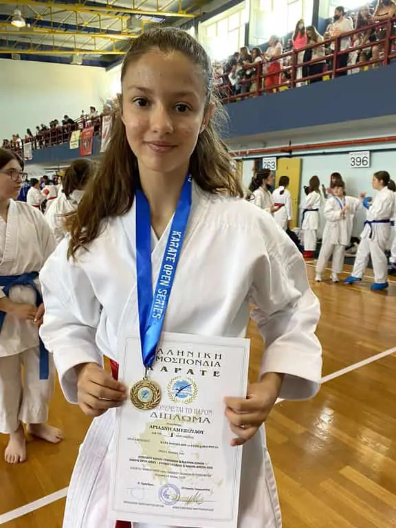 ΓΑΣ ΚΑΡΑΤΕ ΑΘΛΟΚΙΝΗΣΗ: Σάρωσε μετάλλια ΓΑΣ ΚΑΡΑΤΕ ΑΘΛΟΚΙΝΗΣΗ: