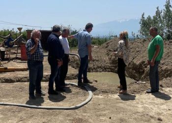 Π.Ε. Πιερίας: Συνεχίζονται οι εργασίες για την ανόρυξη γεώτρησης στην Τ.Κ. Τριλόφου του Δήμου Κατερίνης