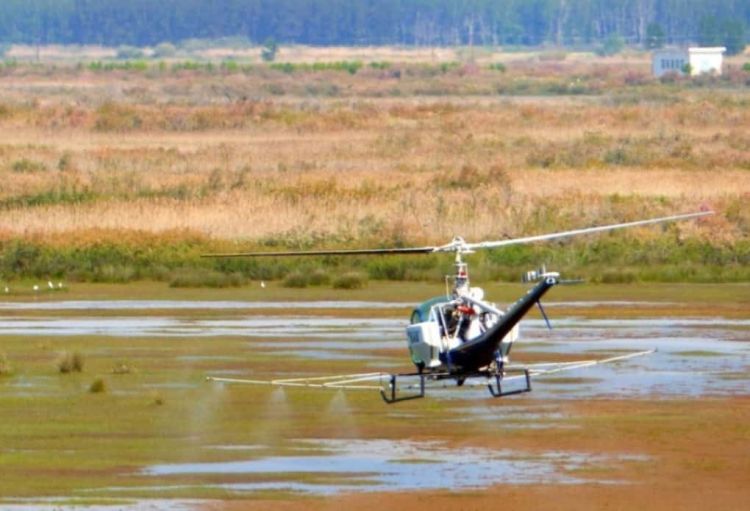 Άρχισαν και οι εναέριοι ψεκασμοί για την καταπολέμηση των κουνουπιών από την Περιφέρεια Κεντρικής Μακεδονίας Άρχισαν και οι εναέριοι ψεκασμοί για την καταπολέμηση των κουνουπιών από την Περιφέρεια Κεντρικής Μακεδονίας