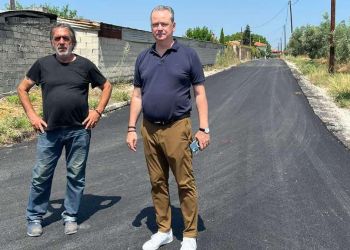 Δήμος Κατερίνης: Ασφαλτοστρώσεις που βελτιώνουν την οδική ασφάλεια στον Κάτω Άγιο Ιωάννη