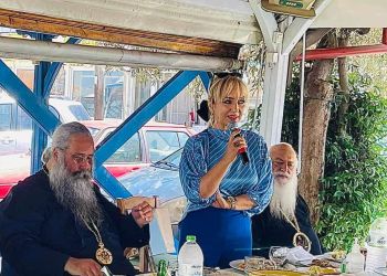 Η Αντιπεριφερειάρχης Πιερίας  στον εορτασμό των «Παυλείων»