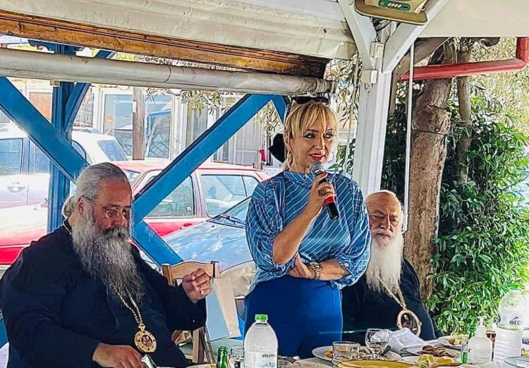 Η Αντιπεριφερειάρχης Πιερίας  στον εορτασμό των «Παυλείων»