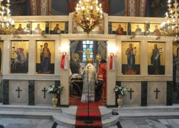 Θεία Λειτουργία και τέλεση πάνδημου ετήσιου μνημόσυνου στην Ιερά Μονή Αγίου Γεωργίου Περιστερεώτα