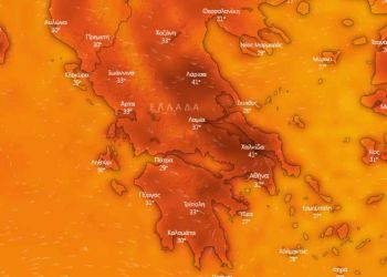 Καιρός: Καύσωνας με 42 βαθμούς Κελσίου – Πώς θα κινηθεί το κύμα ζέστης