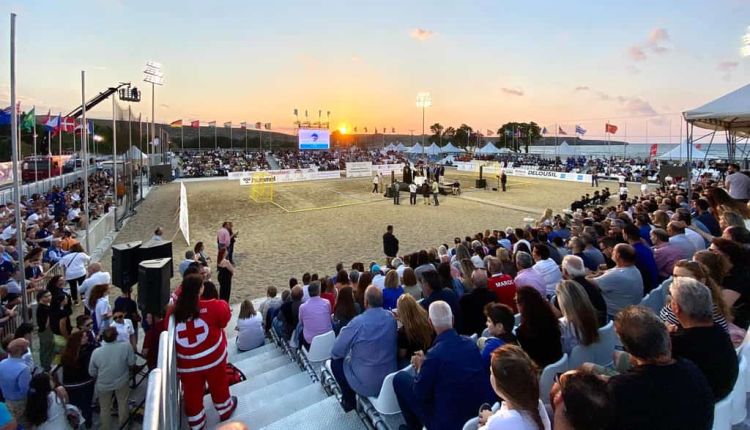 Λαμπρή η τελετή εγκαινίων του Karteros Beach Sports Center Λαμπρή η τελετή εγκαινίων του Karteros Beach Sports Center