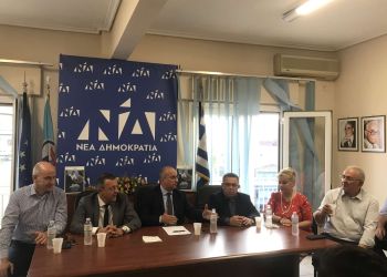 Ο Γιάννης Οικονόμου στην Πιερία (φώτος)