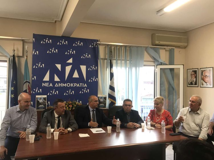 Ο Γιάννης Οικονόμου στην Πιερία (φώτος)