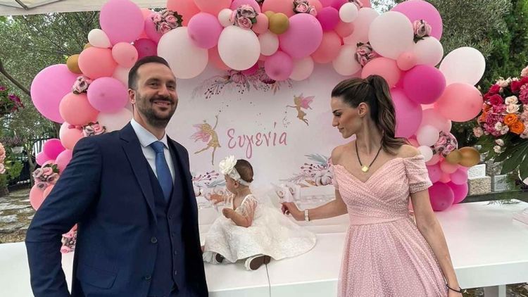 Στους κόλπους της εκκλησίας από την περασμένη Κυριακή η μικρή Ευγενία