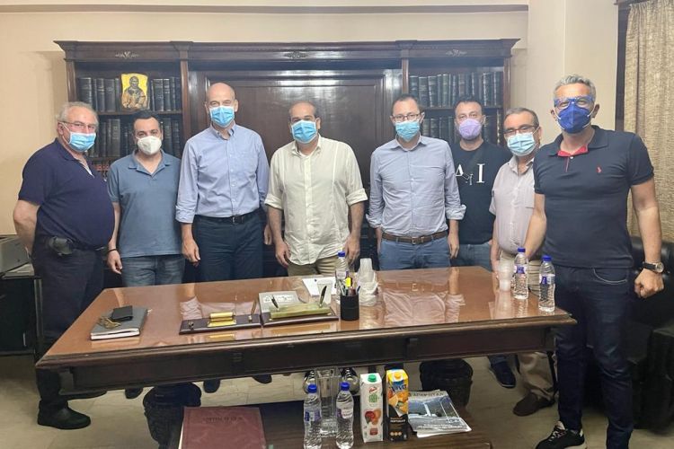 Συνάντηση εργασίας Φ.Μπαραλιάκου με το ΔΣ του Ιατρικού Συλλόγου Πιερίας Συνάντηση εργασίας Φ.Μπαραλιάκου με το ΔΣ του Ιατρικού Συλλόγου Πιερίας