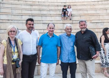 O Γιάννης Μπουτάρης στην Κατερίνη – Παρουσίασε το βιβλίο του «Ο Τρύγος»