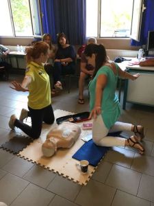 Παρουσίαση Α Βοηθειών στους εκπαιδευτικούς του Σχολείου Γανόχωρας Παρουσίαση Α Βοηθειών στους εκπαιδευτικούς του Σχολείου Γανόχωρας.