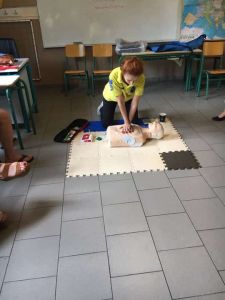 Παρουσίαση Α Βοηθειών στους εκπαιδευτικούς του Σχολείου Γανόχωρας Παρουσίαση Α Βοηθειών στους εκπαιδευτικούς του Σχολείου Γανόχωρας.