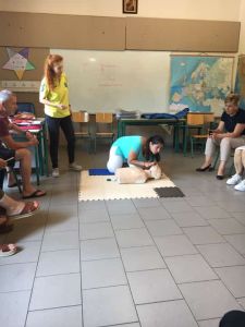 Παρουσίαση Α Βοηθειών στους εκπαιδευτικούς του Σχολείου Γανόχωρας Παρουσίαση Α Βοηθειών στους εκπαιδευτικούς του Σχολείου Γανόχωρας.