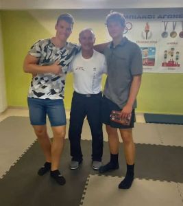 Παρουσίαση παγκρατίου αθλήματος στο εκπαιδευτικό συγκρότημα Πλάτων