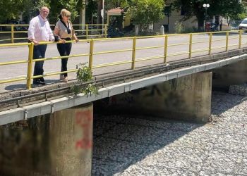 Δήμος Δίου Ολύμπου: Αυτοψία στο έργο αντιπλημμυρικής προστασίας του ρέματος Δρεμπίνα Πλαταμώνα