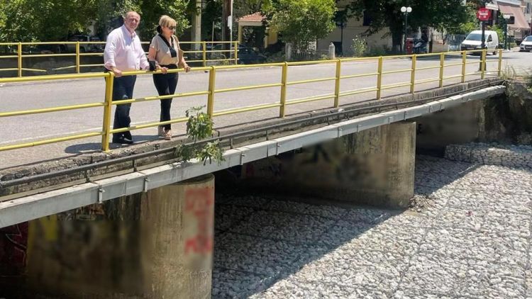 Δήμος Δίου Ολύμπου: Αυτοψία στο έργο αντιπλημμυρικής προστασίας του ρέματος Δρεμπίνα Πλαταμώνα