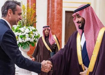 Διήμερη επίσκεψη στην Αθήνα του Σαουδάραβα διαδόχου Μοχάμεντ Μπιν Σαλμάν