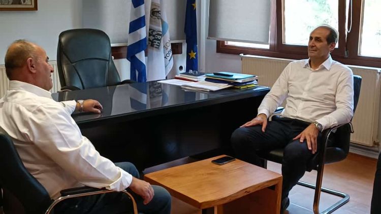 Επίσκεψη του Υφυπουργού Οικονομικών Απόστολου Βεσυρόπουλου στο Δήμο Δίου Ολύμπου