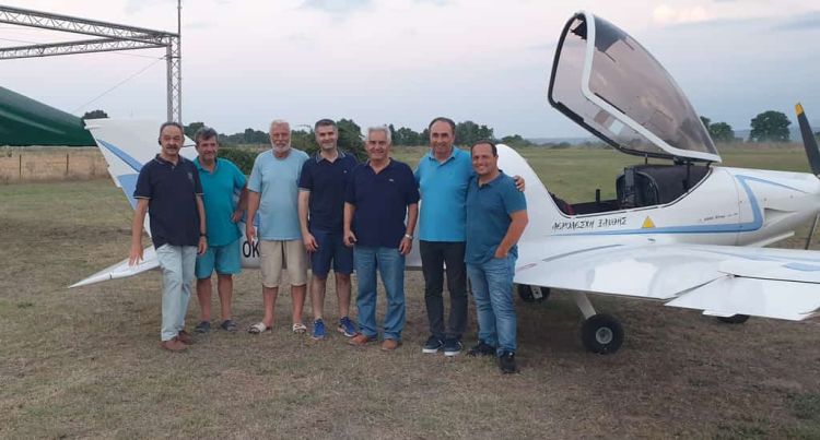 Η Αερολέσχη Πιερίας υποδέχτηκε το νέο αεροσκάφος της Η Αερολέσχη Πιερίας υποδέχτηκε το νέο αεροσκάφος της