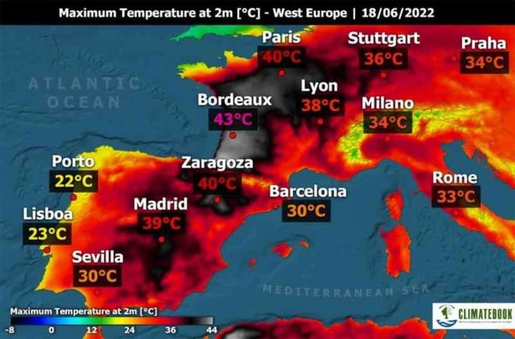 Καύσωνας στην Ευρώπη: Η Κλιματική Αλλαγή έφερε πρόωρα συνθήκες 2050