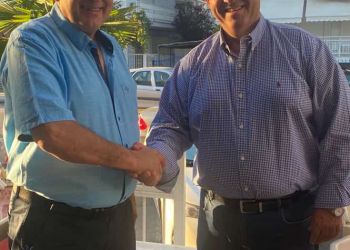 Κοινή πορεία με τον Βασίλη Αγάκο στους Νέους Πόρους