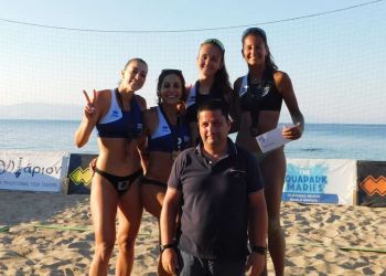 Μπιτς Βόλεϊ: Δεύτερη φετινή πρωτιά για την Διονυσία Μάτιου στην Θάσο