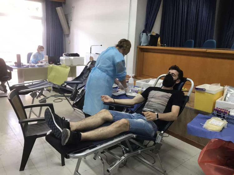 Οι Αφοί Αγγελόπουλοι και ΣΙΑ Ο.Ε. “homemarkt” διοργάνωσε εθελοντική αιμοδοσία