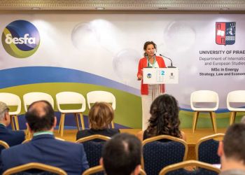 Οι προοπτικές του υδρογόνου στο ενεργειακό τοπίο της Ελλάδας στο Συνέδριου του ΔΕΣΦΑ και του Πανεπιστημίου Πειραιώς