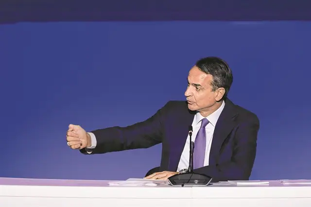 Ο Κυριάκος Μητσοτάκης ανοίγει το καλάθι της ΔΕΘ Ο Κυριάκος Μητσοτάκης ανοίγει το καλάθι της ΔΕΘ