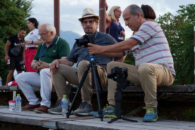 Ο σκηνοθέτης Πάνος Αγγελόπουλος στο Φεστιβάλ Ολύμπου Ο σκηνοθέτης Πάνος Αγγελόπουλος στο Φεστιβάλ Ολύμπου