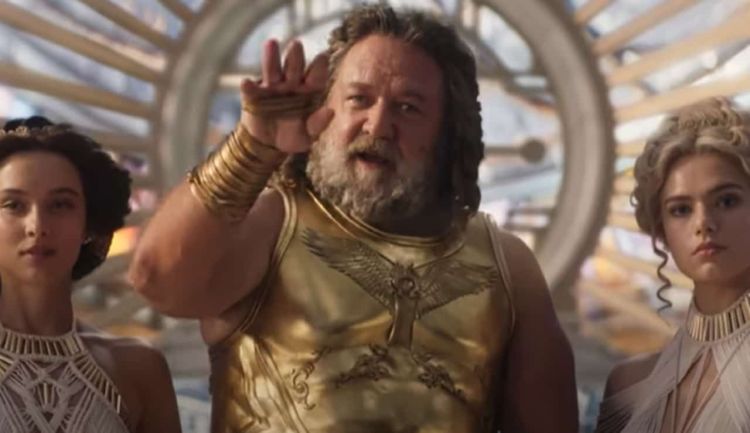 Ράσελ Κρόου: Στην ταινία Thor 4 γύρισε δύο φορές τις σκηνές του ως "Δίας" Ράσελ Κρόου: Στην ταινία Thor 4 γύρισε δύο φορές τις σκηνές του ως “Δίας”