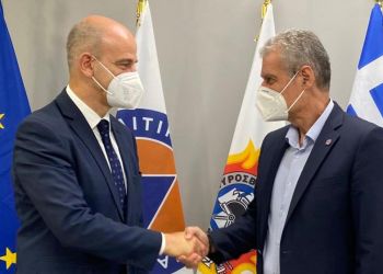 Στον Υφυπ. Κλιματικής Κρίσης και Πολιτικής Προστασίας κ. Τουρνά ο Φώντας Μπαραλιάκος